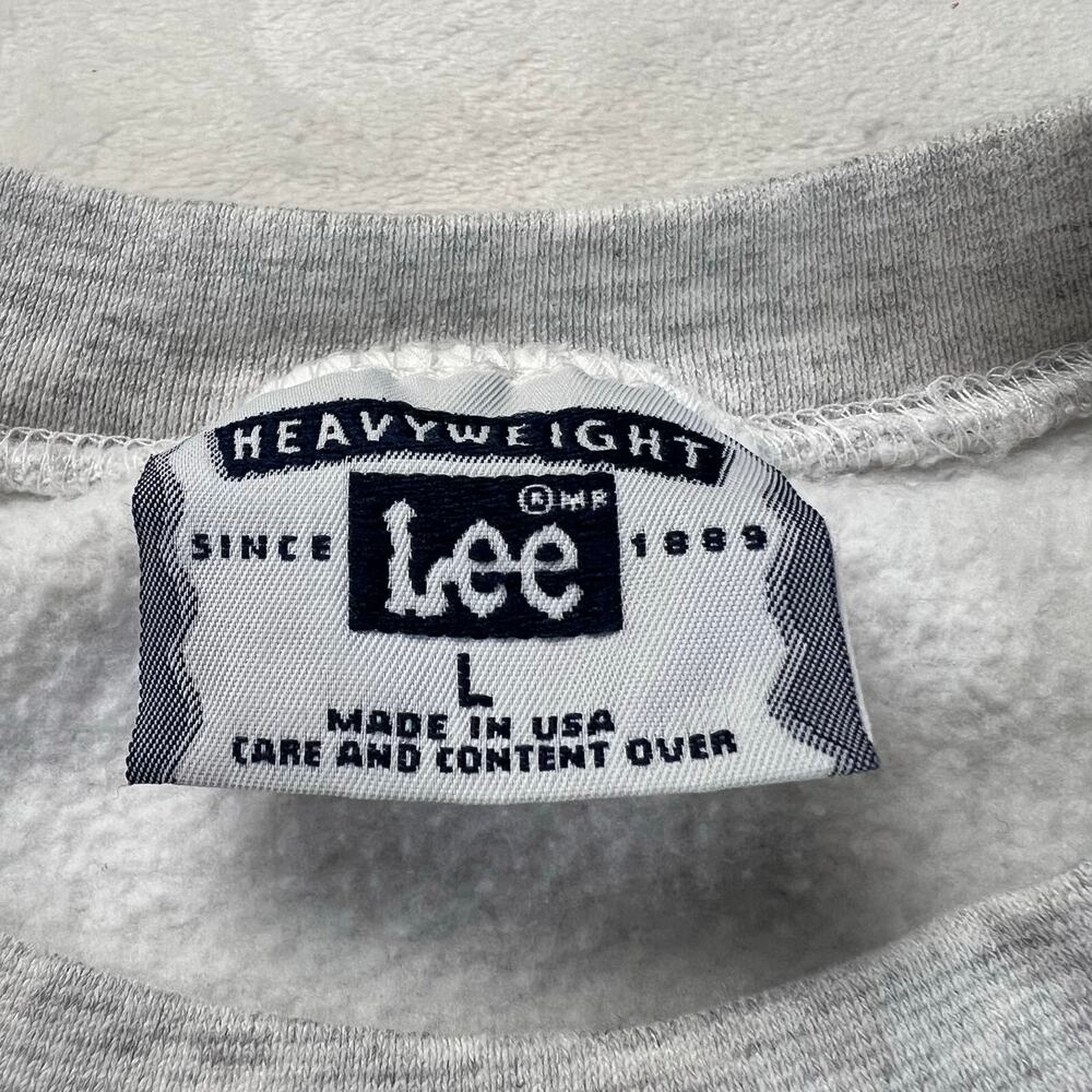 SADD Vintage Lee Tag Gray sweatshirt size Large students against destructive - Picture 3 of 6